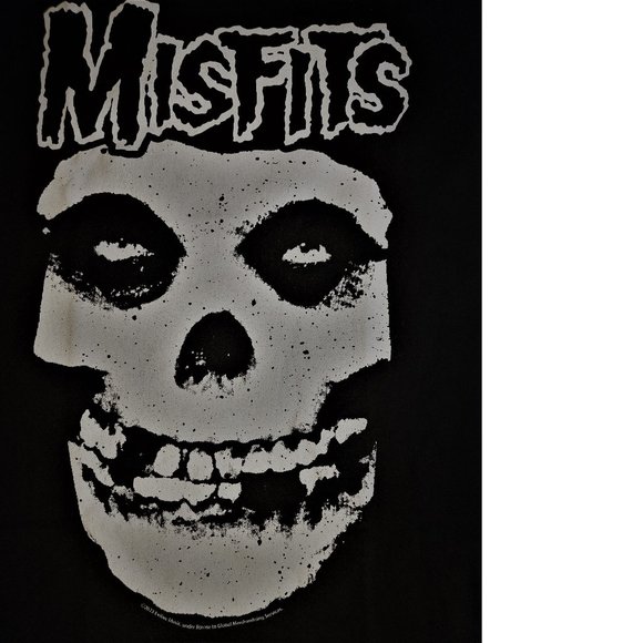 Misfits Fiend Skull Logo horror punk rock metal Official T-Shirt XL NWT - Picture 2 of 4